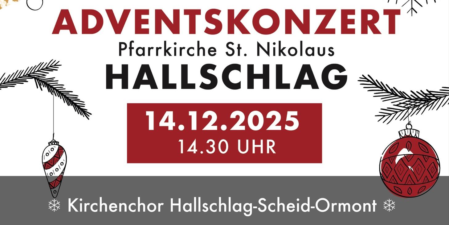 2025 Adventskonzert Hallschlag