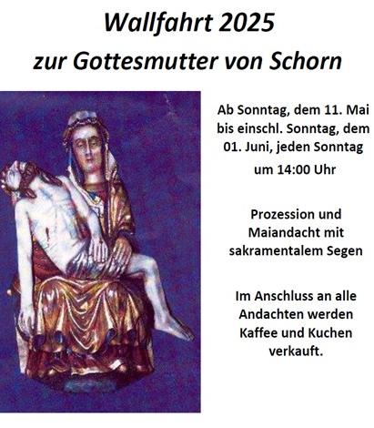 2025 - Schornwallfahrt