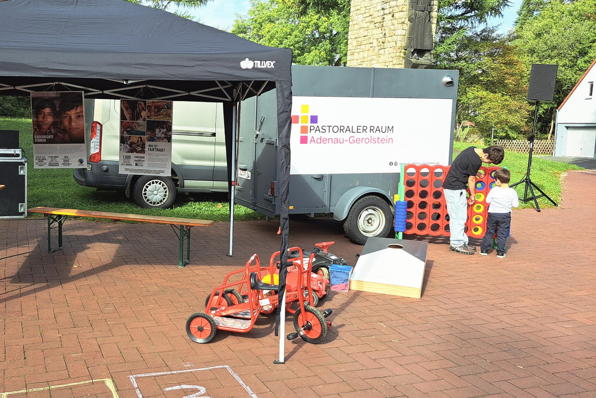 Unser Stand beim 'day for the future'