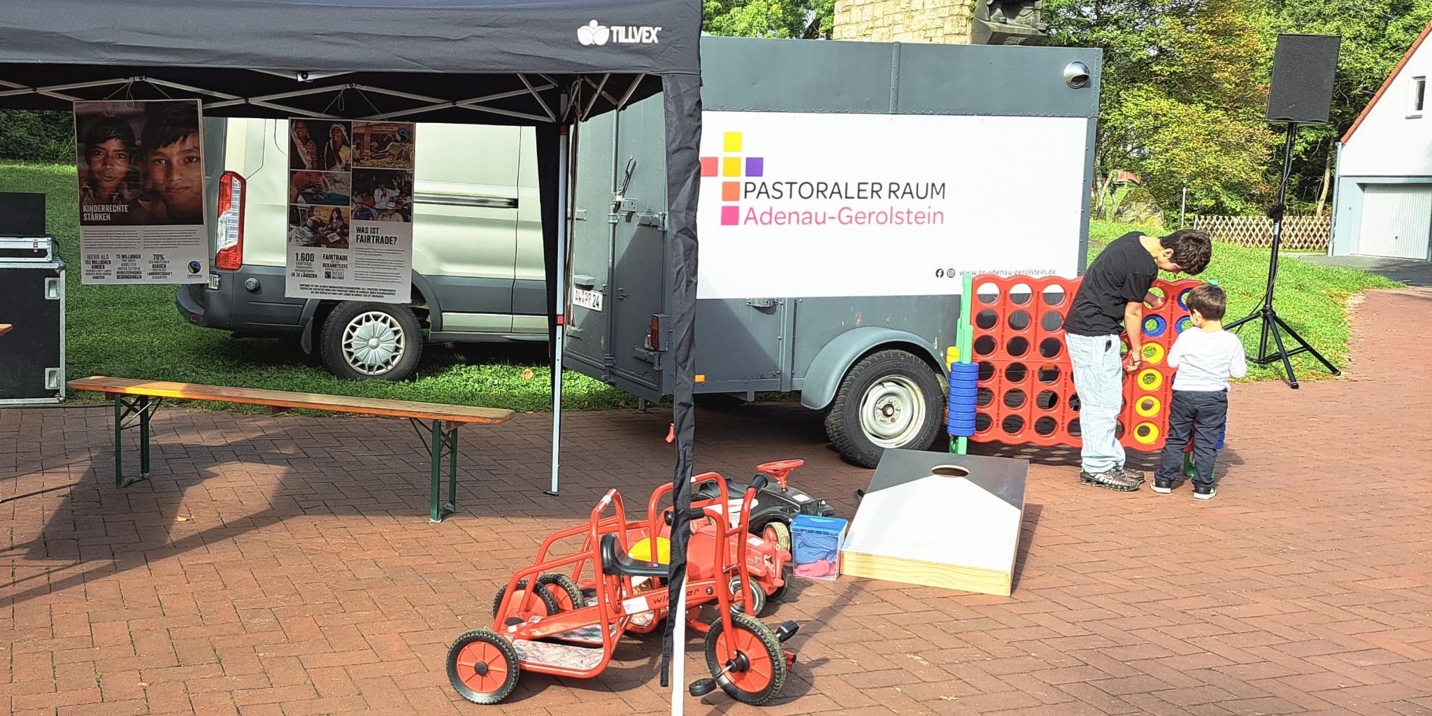 Unser Stand beim 'day for the future'