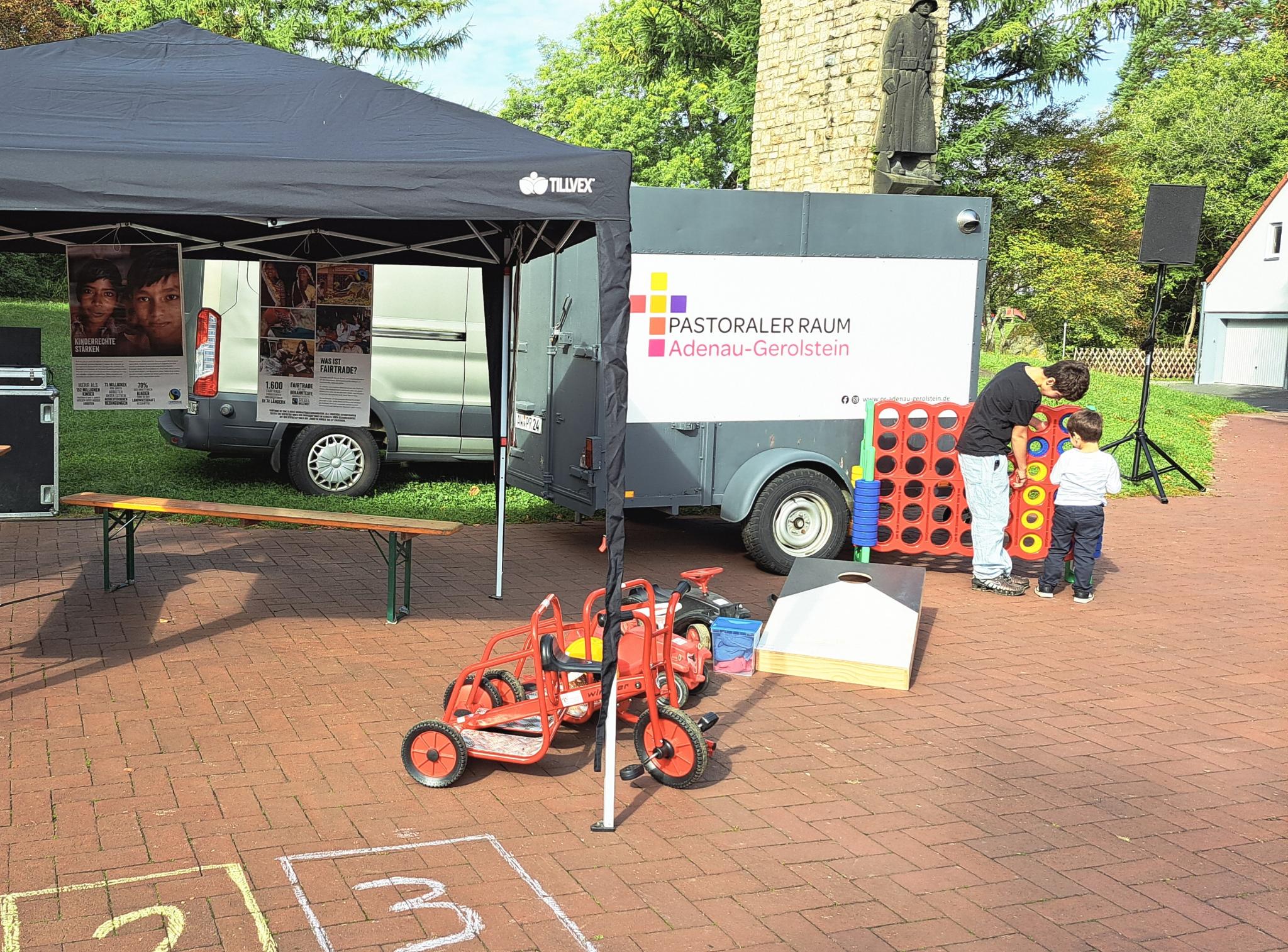 Unser Stand beim 'day for the future'