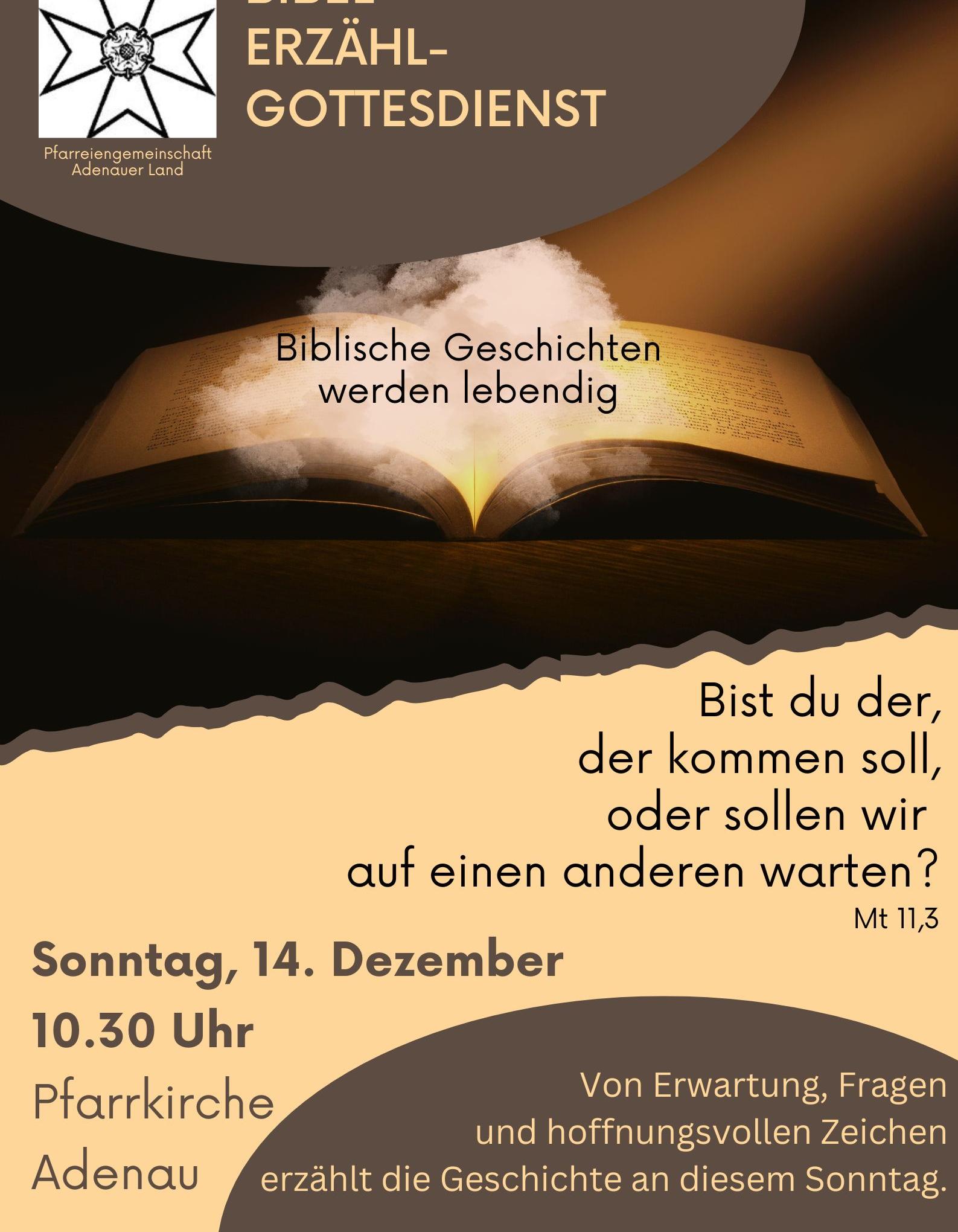 Bibel-Erzähl-Gedenkgottesdienst
