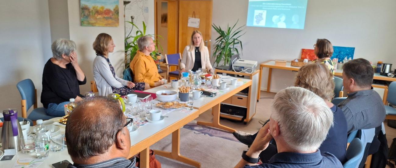 Austauschtreffen mit der Lebensberatungsstelle Gerolstein (c) Philipp Hein Austauschtreffen mit der Lebensberatungsstelle Gerolstein
