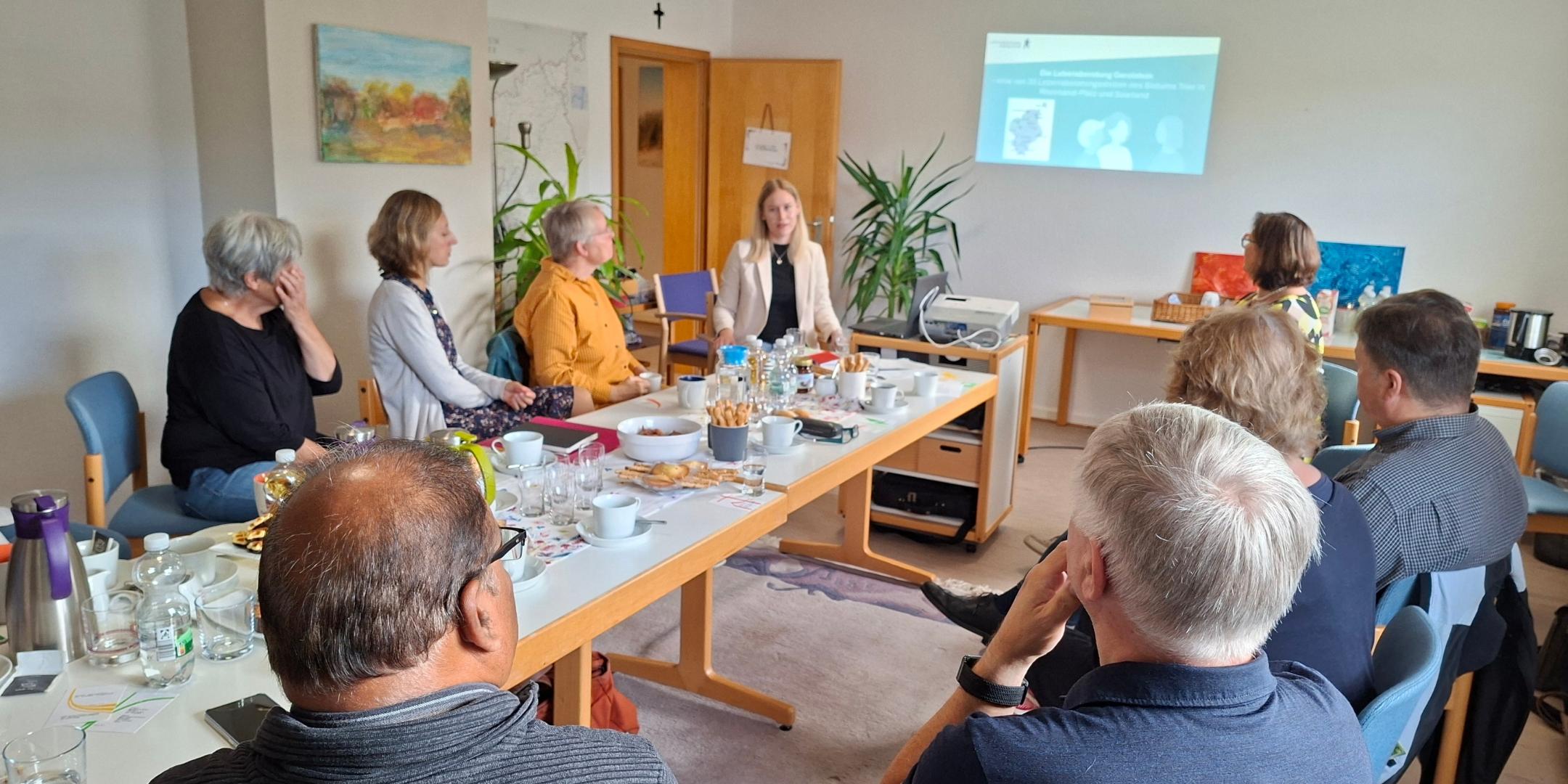 Austauschtreffen mit der Lebensberatungsstelle Gerolstein (c) Philipp Hein Austauschtreffen mit der Lebensberatungsstelle Gerolstein