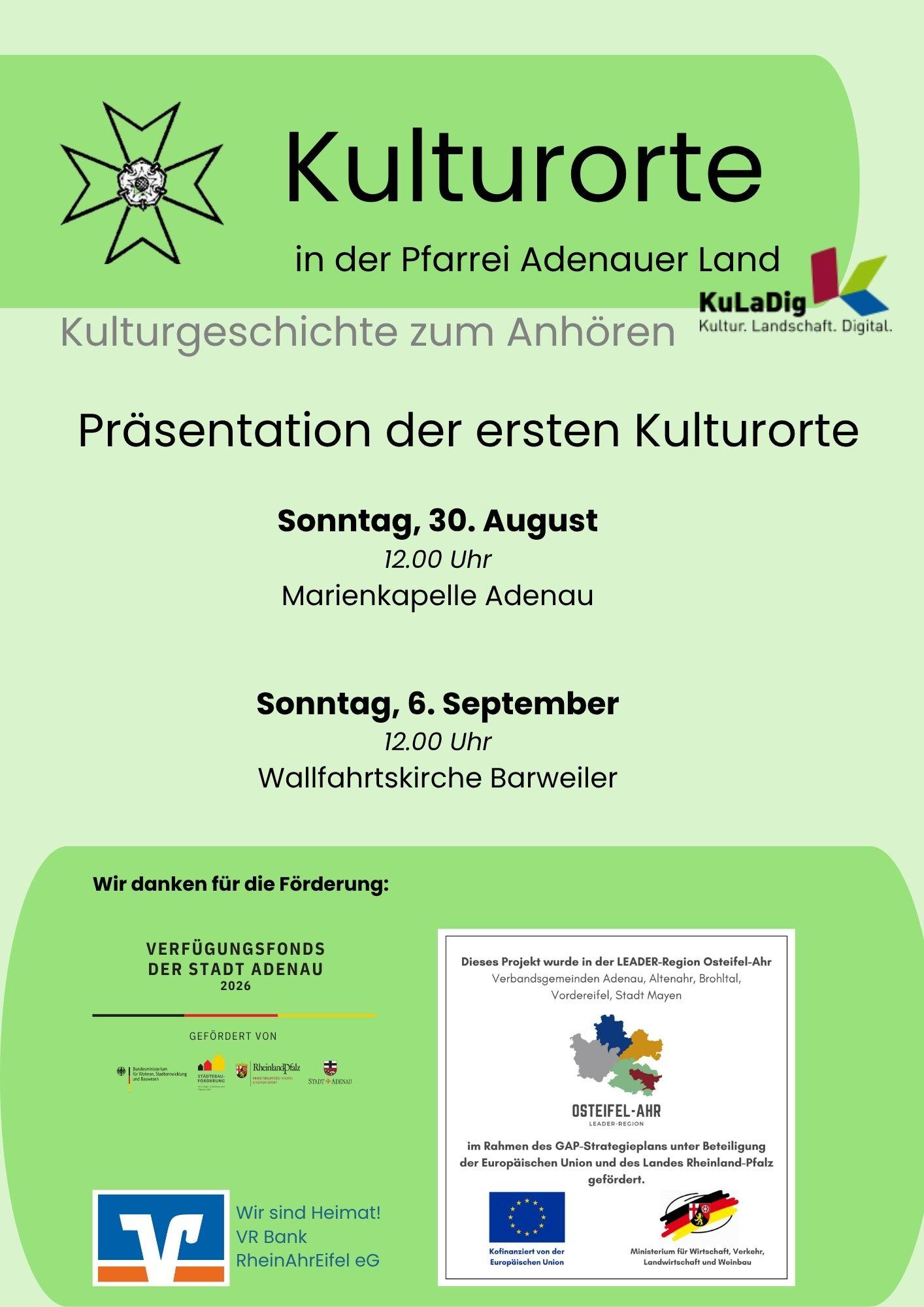 2026_08_17_Präsentation Kulturorte (c) KiGe Adenauer Land 2026_08_17_Präsentation Kulturorte