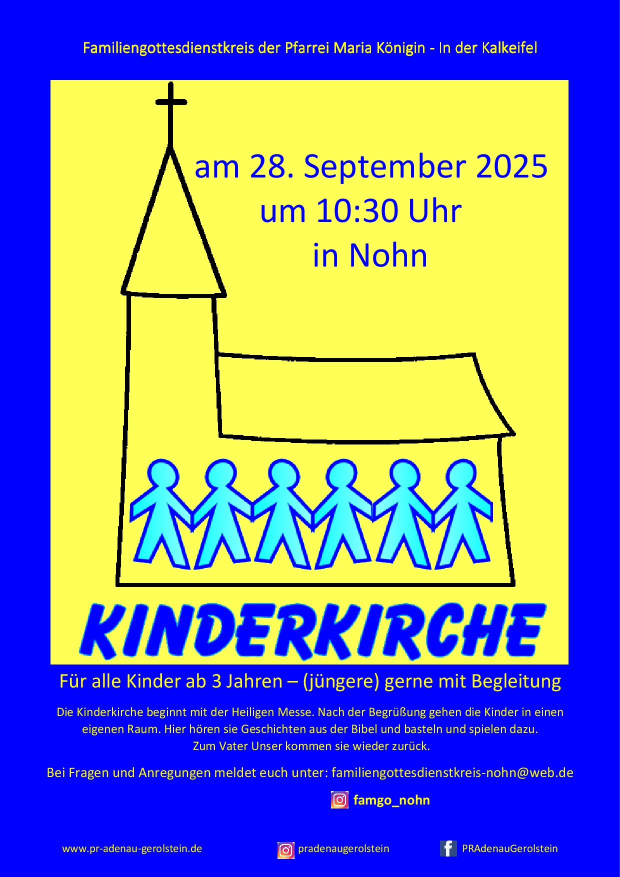 28092025_Plakat Kinderkirche Nohn