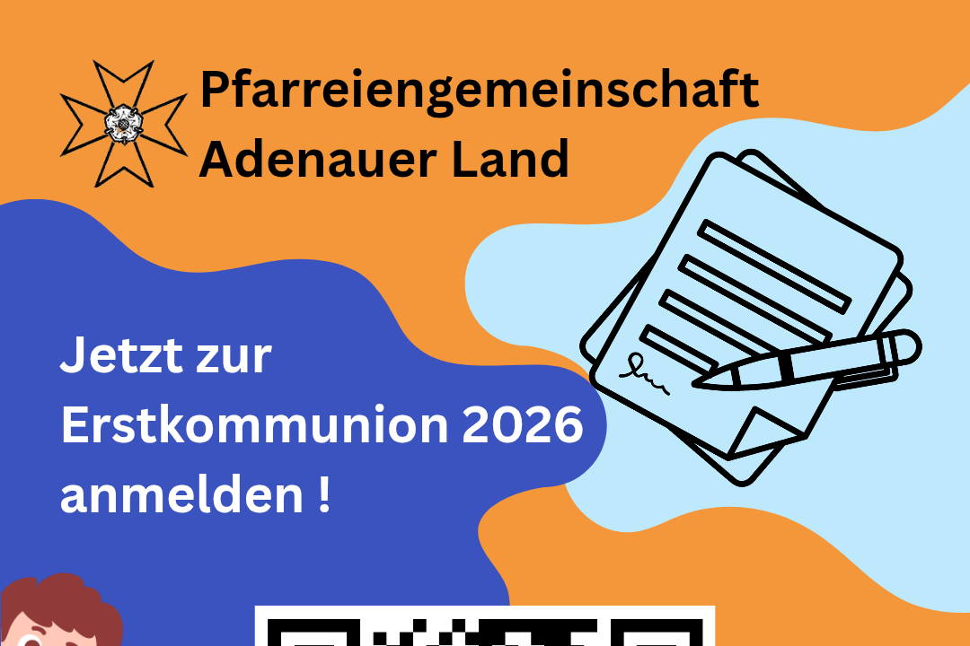Anmeldung Erstkommunion