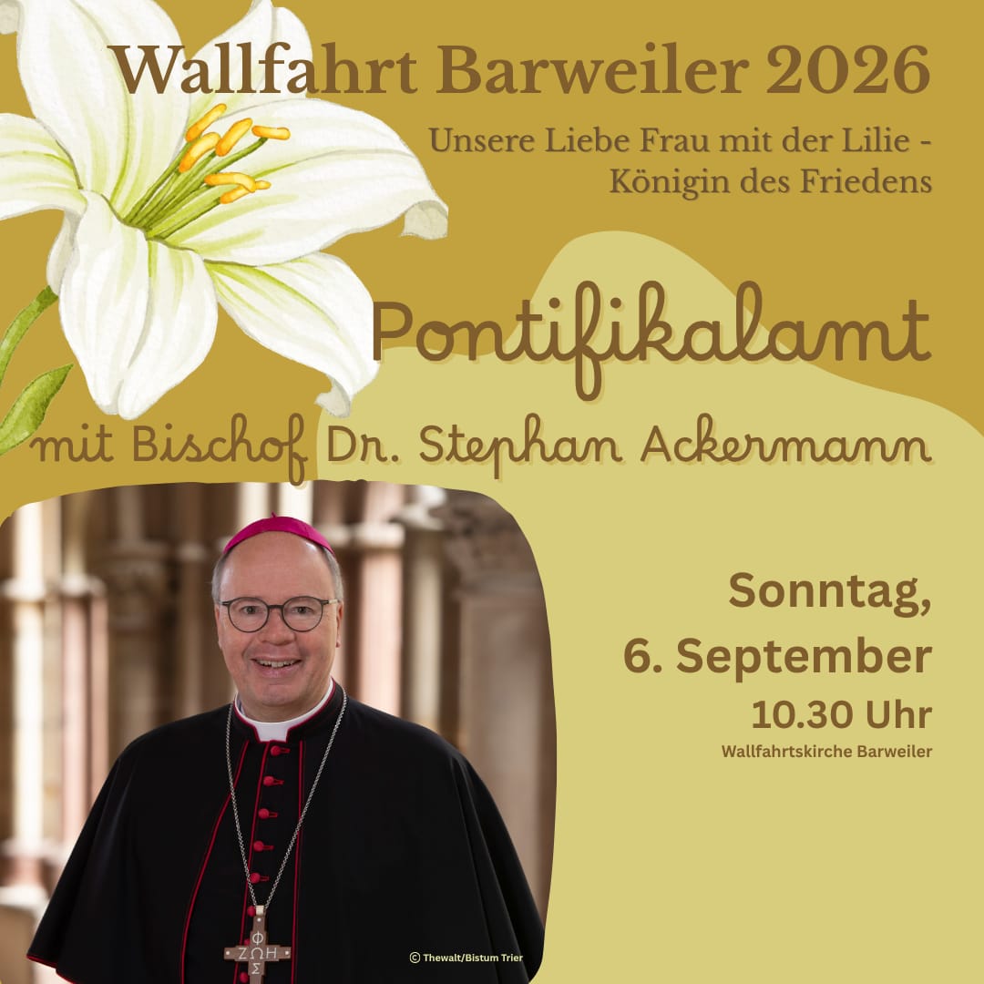 Eröfffnung der Barweilerwallfahrt 2026