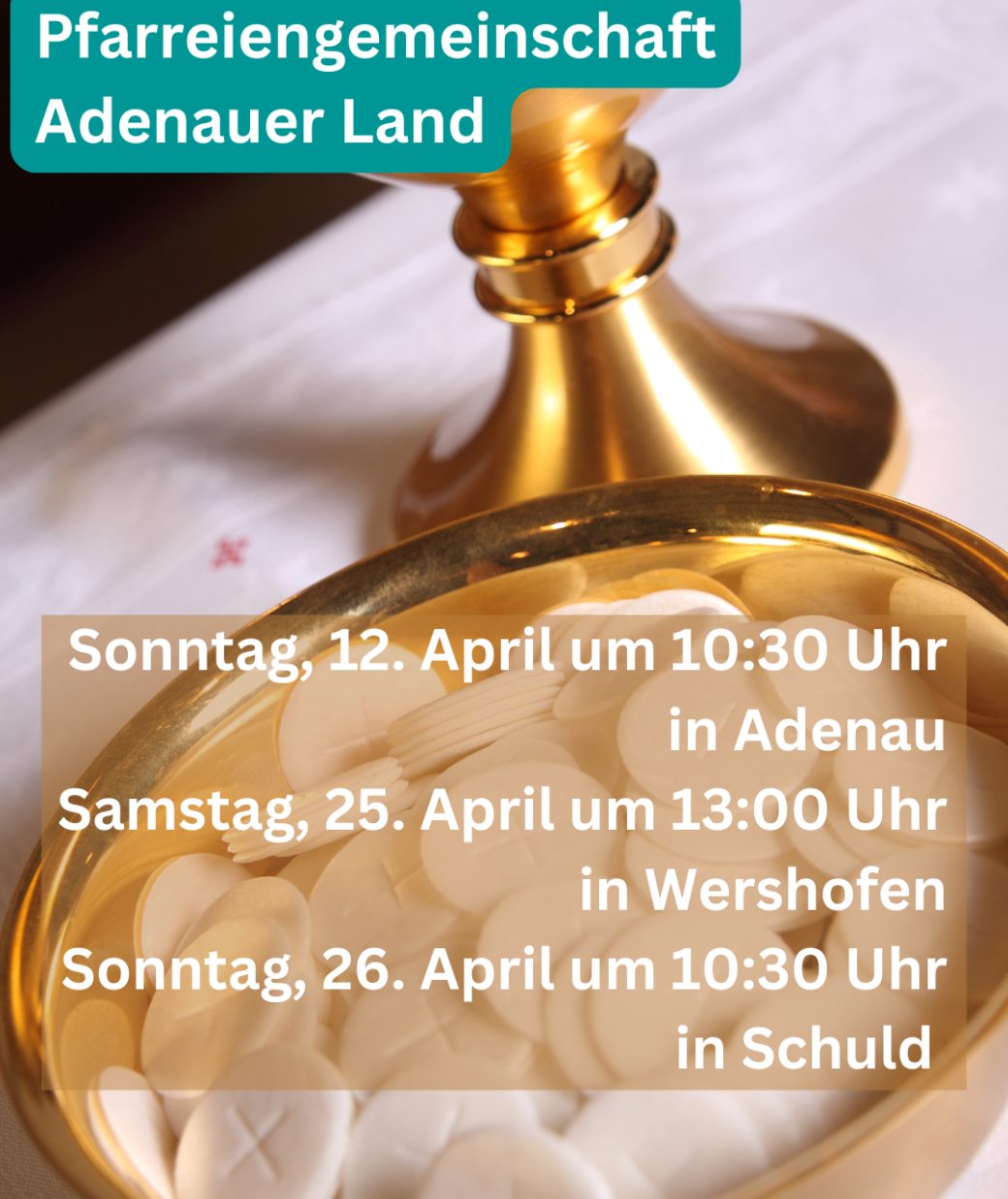 Erstkommunion 2026 Adenauer Land