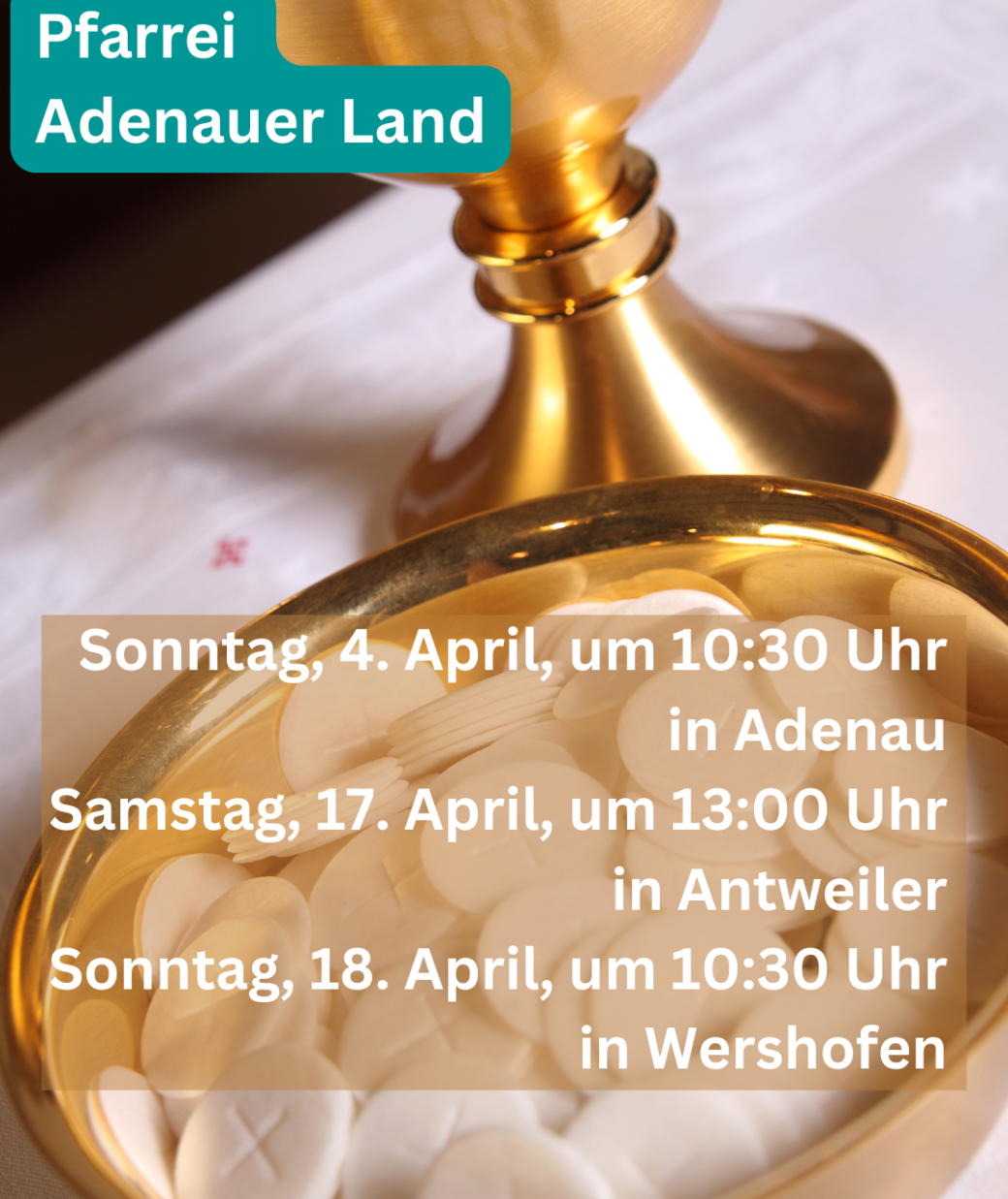 Erstkommunion 2027 Adenauer Land