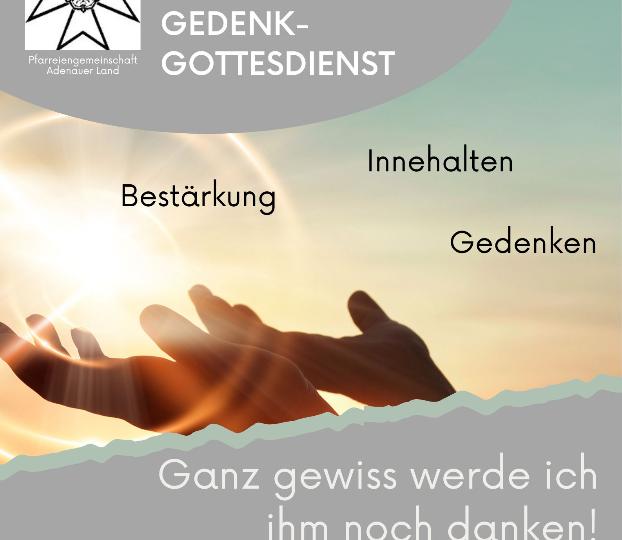Flut-Gedenkgottesdienst 2025 Schuld