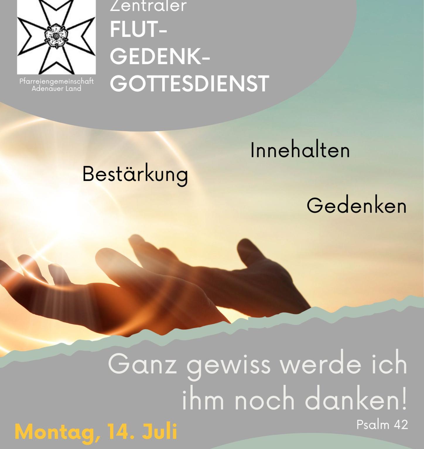 Flut-Gedenkgottesdienst 2025 Schuld