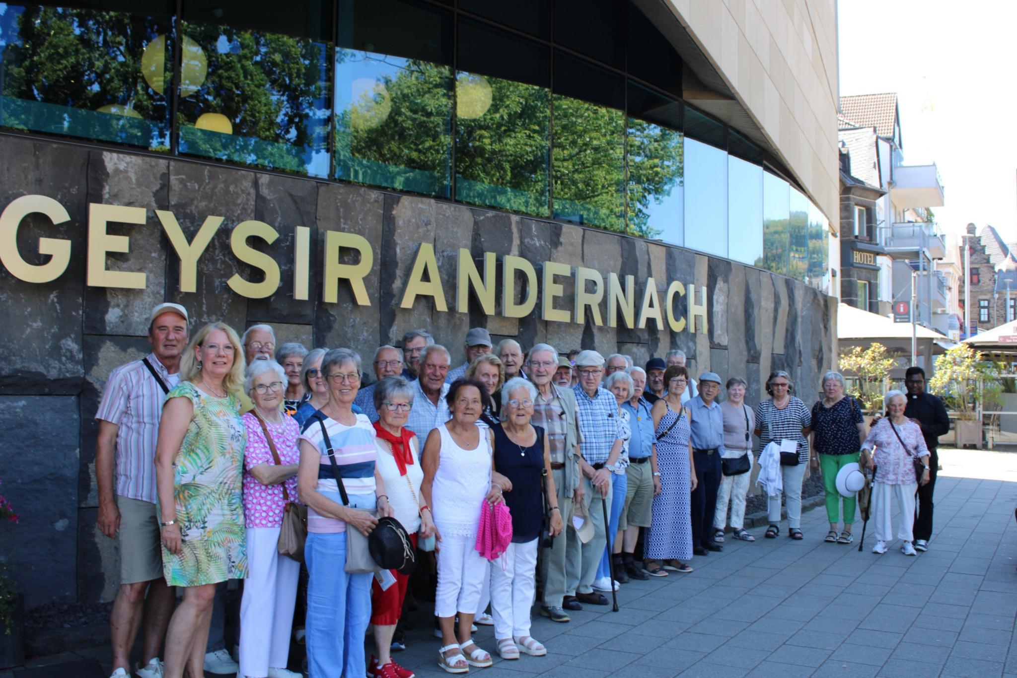 Gruppenfoto Geysir Andernach Senioren 2026