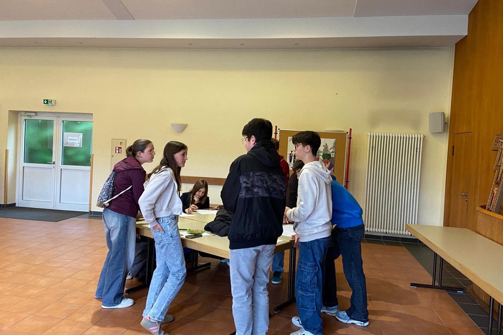 Gruppenarbeit beim Starttreffen in Gerolstein