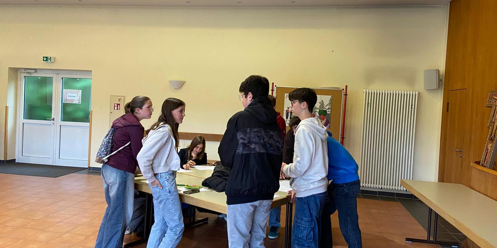 Gruppenarbeit beim Starttreffen in Gerolstein