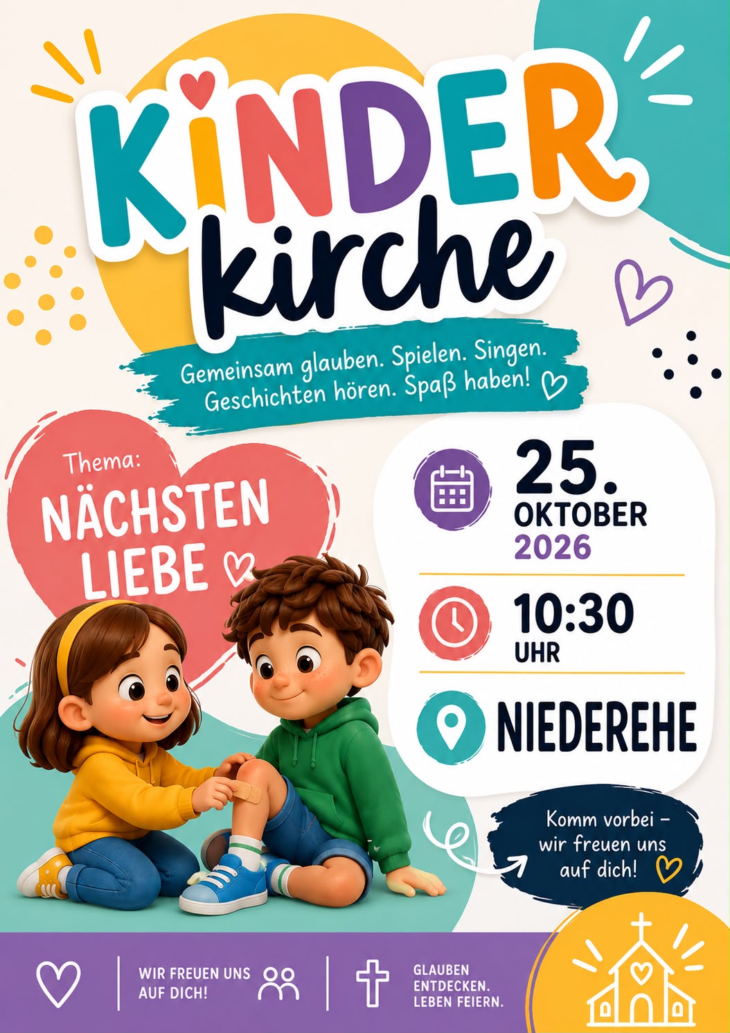 Kinderkirche 25.10.2026