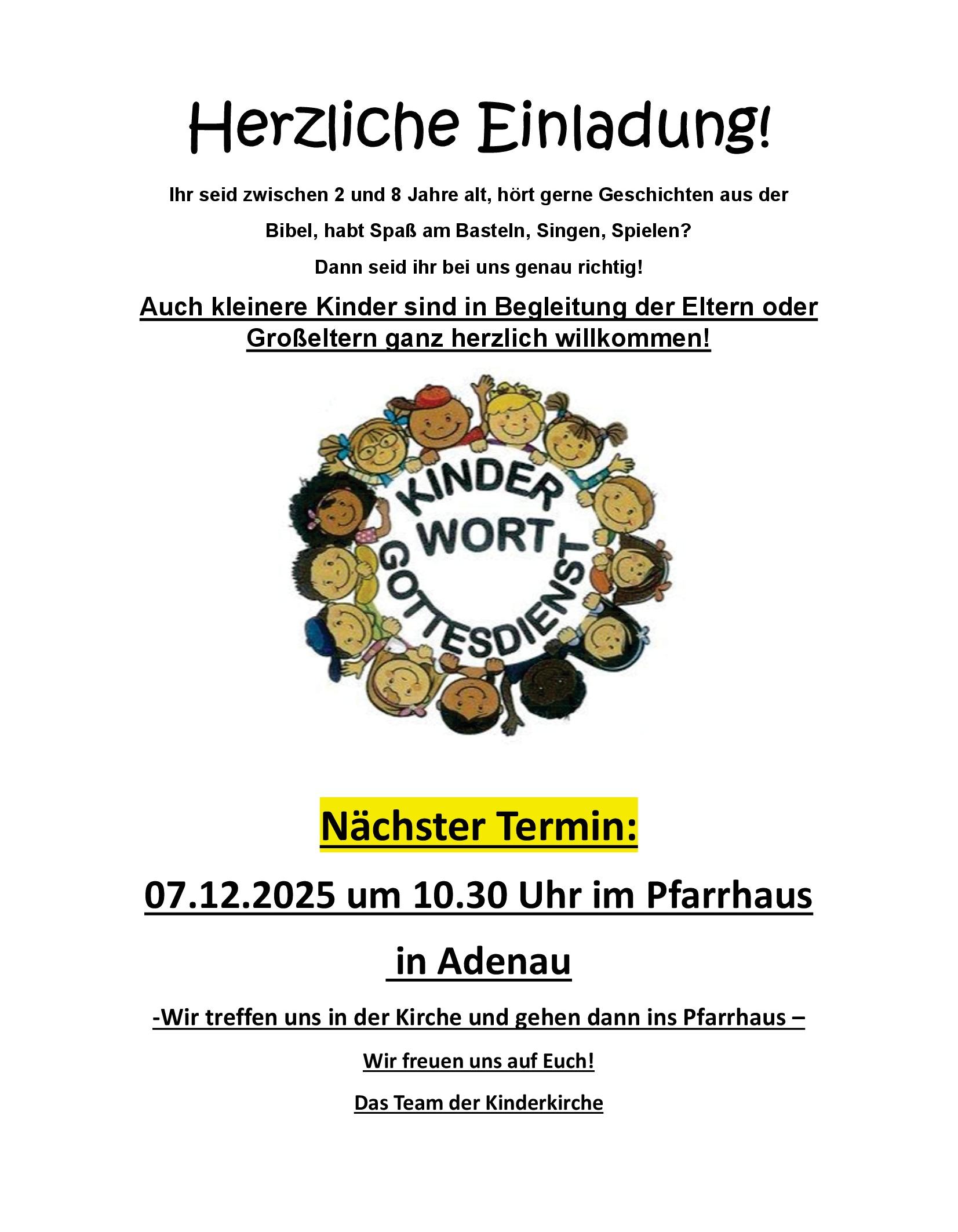 Kinderkirche Dezember Adenau 25