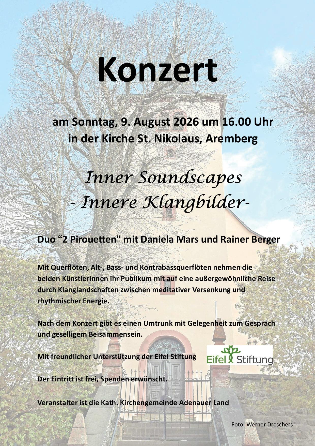 Konzert 2Pirouetten Berger - 09.08 2026