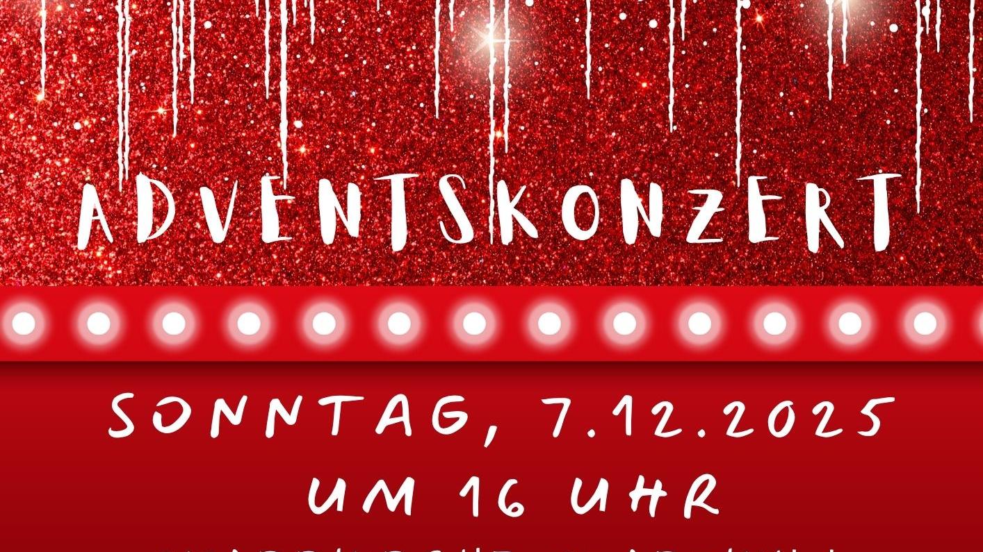 Plakat Adventskonzert 2025