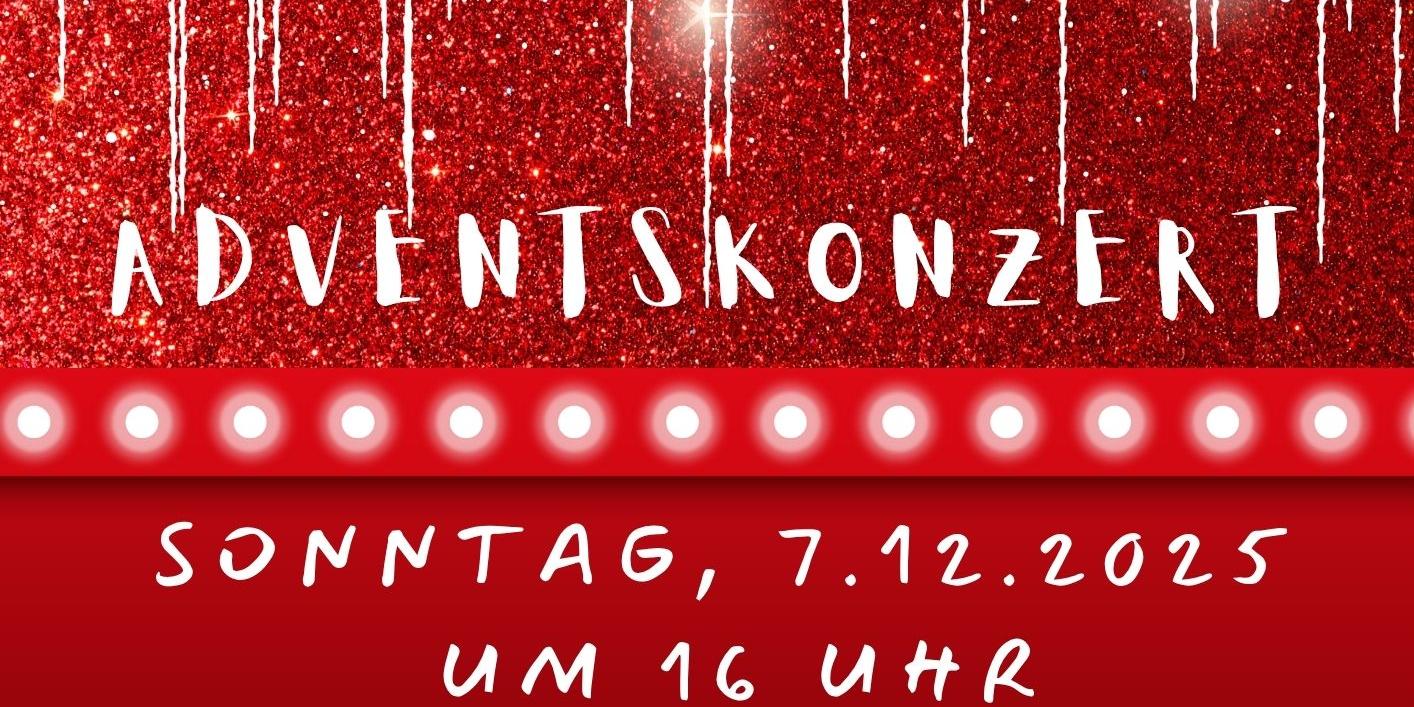 Plakat Adventskonzert 2025 (c) Claudia Kettmus Plakat Adventskonzert 2025