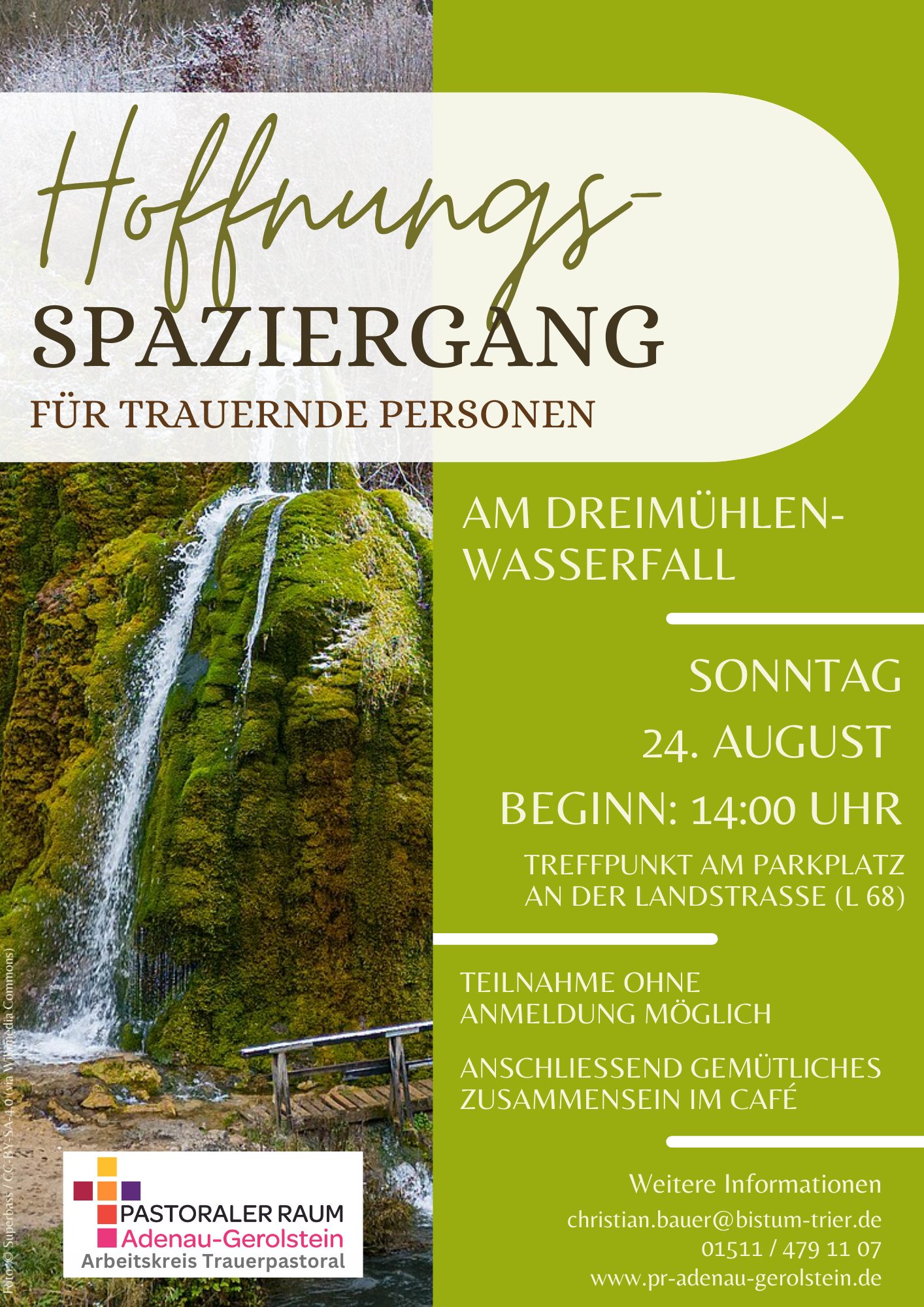 Plakat Hoffnungsspaziergang 0825