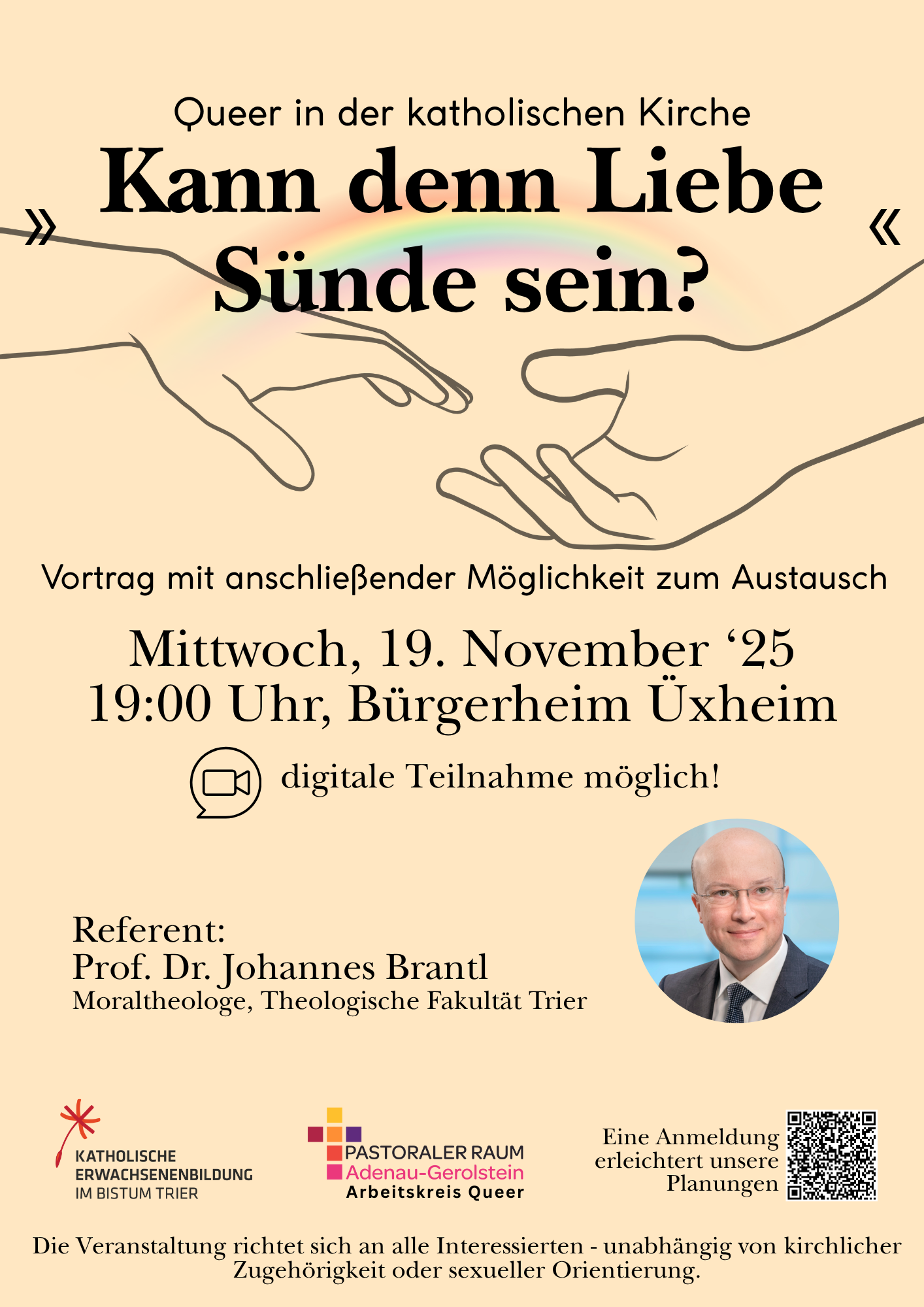 Plakat Vortragsabend Brantl