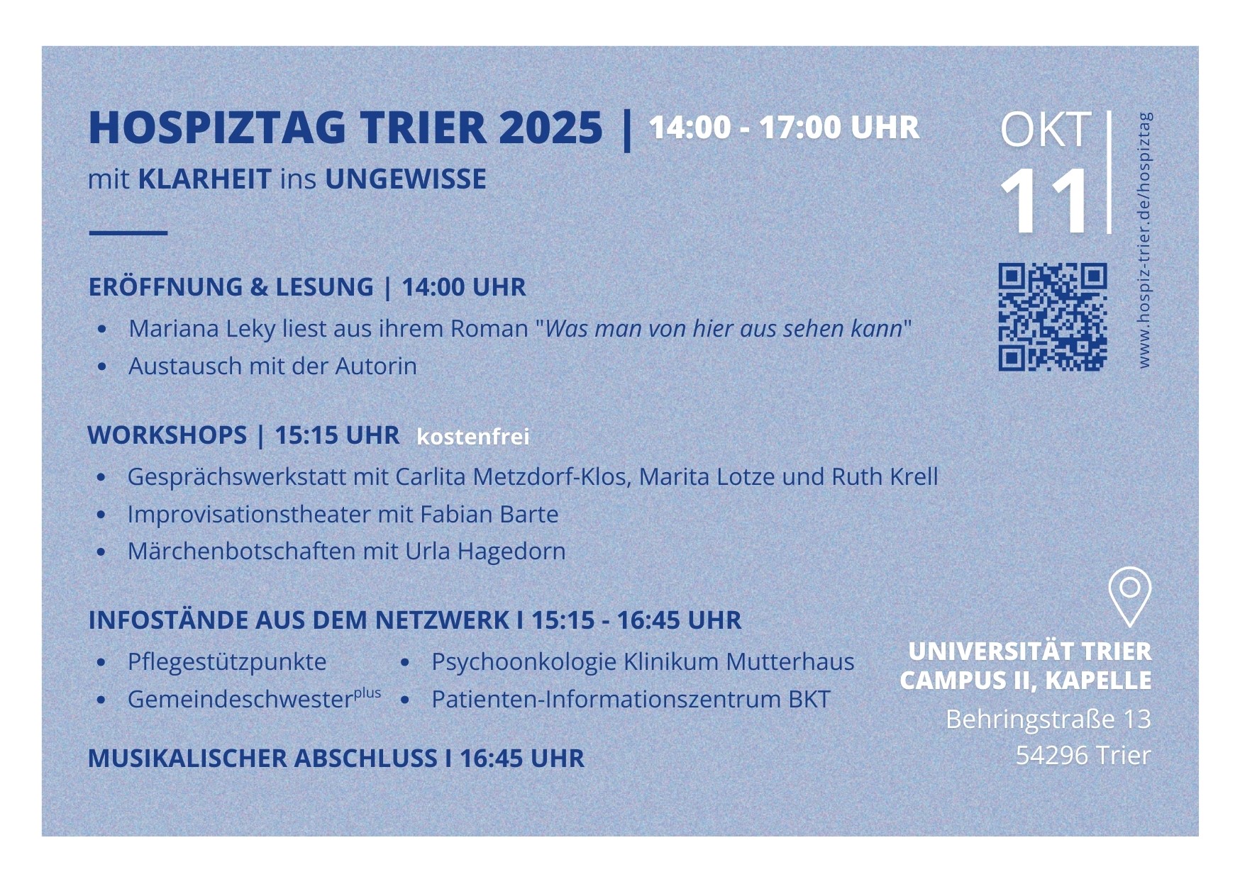 Trierer Hospiztag 2025