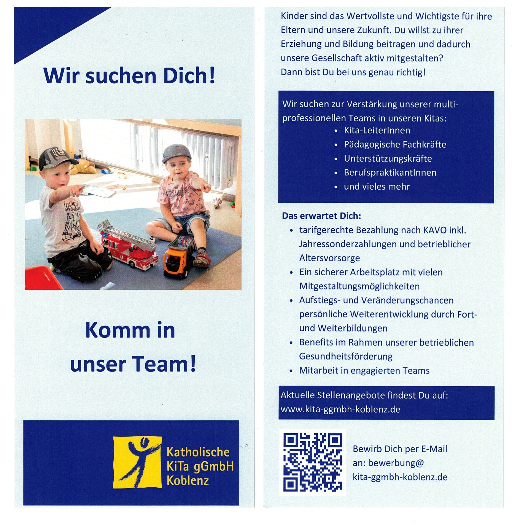 Wir suchen dich