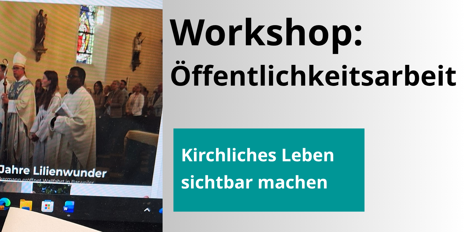 Workshop Öffentlichkeitsarbeit