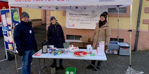 Wärme schenken (c) PastR Adenau-Gerolstein Wärme schenken