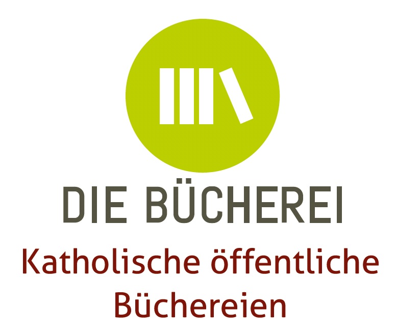 Das Logo zeigt eine Bücherzeile mit Schriftzug