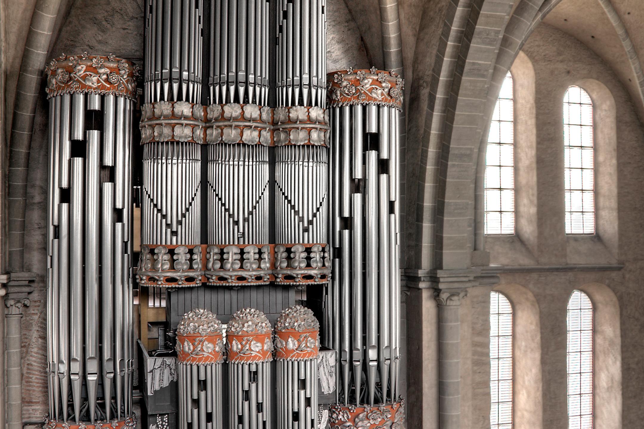 Schwalbennest-Orgel im Trierer Dom